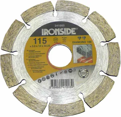 Produktbild von Ironside Diamant-Scheibe 115mm 2/7mm