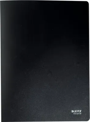 Immagine prodotto di 10x Leitz 4677-00-95 Cartella di riciclo A4 PP 40 maniche nero