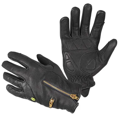Image de Gants de moto en cuir W-TEC Perchta pour femmes