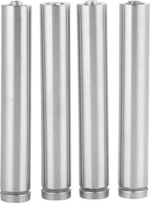 Image de 4 goujons de fixation creux en acier inoxydable pour entretoises en verre (19 x 120 mm)