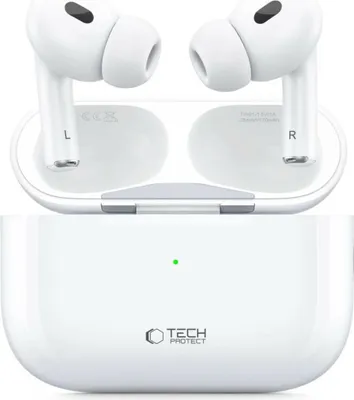 Produktbild von Bezdrôtové slúchadlá v bielej farbe Technológia TWS 170 mAh slúchadlá do uší Bluetooth