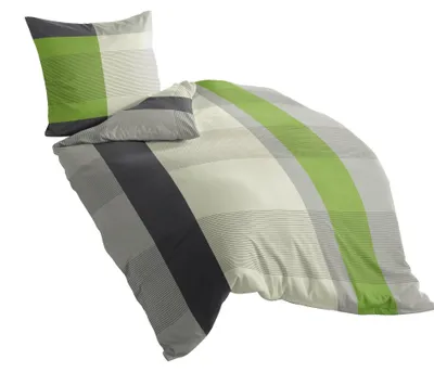 Obrázek produktu pro Běžné saténové povlečení Bierbaum, model 4643_06, design Německo, rozměr 155 x 220 cm, kvalitní