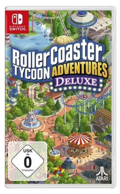 Produktbild von Atari RollerCoaster Tycoon Adventures Deluxe, Nintendo Switch, RP (Rating Pending)