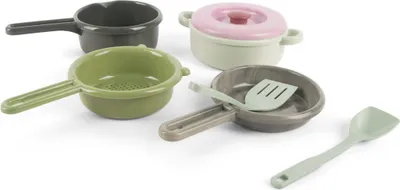Produktbild von Dantoy Green Bean Topfset im Netz, 7 Teile