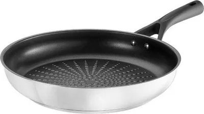 Produktbild von Pyrex Expert Touch ET30BFX/6146 Bratpfanne, 30 cm max. Durchmesser, Edelstahl, Induktionsherd-geeignet, Antihaftbeschichtung