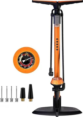 Productafbeelding van Famanu standpomp met manometer - hoge drukcapaciteit, multifunctioneel