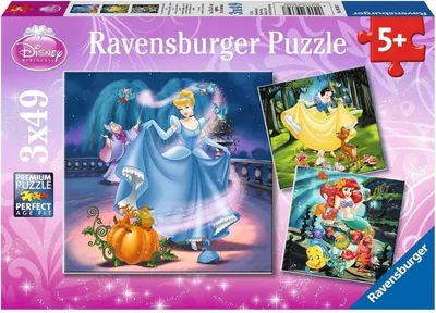 Obrázok produktu pre Ravensburger Snehulienka, Popoluška, Ariel