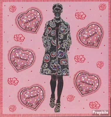 Produktbild von Briefmarken Frankreich 2005 Mi 3898I Klb Kleinbogen (kompl.Ausg.) postfrisch Grußmarken: Valentinstag