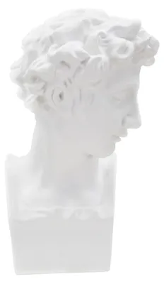 Produktbild von Mauro Ferretti Skulptur Roman Young 20x17,5x30 cm weiß