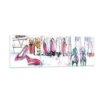 Produktbild von Bilder auf glas - Zubehör attraktiv unbeschwert - 90x30cm - Glasbilder - Wandbilder - Kunstdruck - zum Aufhängen bereit - Wanddekoration aus Glas - Glas Bilder - Wandbild auf Glas - GCA90x30-3118