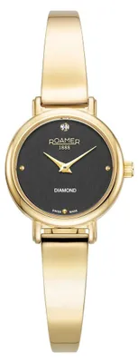 Produktbild von Roamer Armbanduhr Elegance Diamond Gold Black