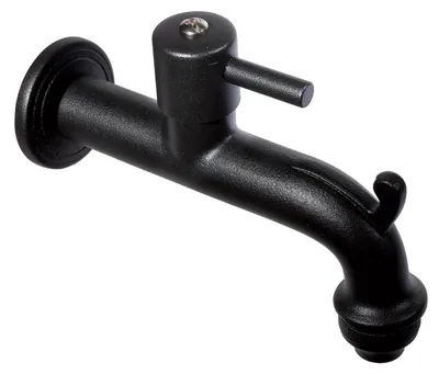 Immagine prodotto di Rubinetto Colorato per Fontana da Giardino in Ottone Belfer RUB/023 Antracite