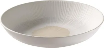 Produktbild von APS 85510 Schale BLUSH, Ø 22,5 cm, Höhe 4,5 cm, 0,8 Liter, Melamin, weiß/beige