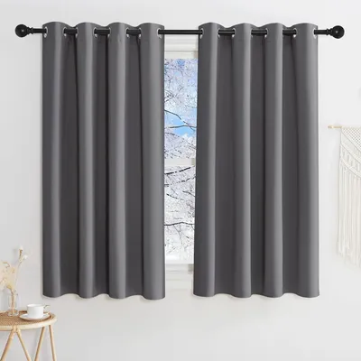 Immagine prodotto di Tende oscuranti - 140 x 145 cm - 2 pannelli - Grigio