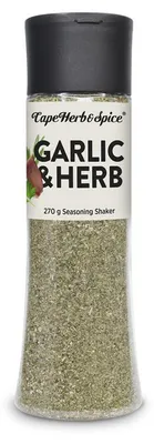Produktbild von Cape Herb & Spice Tall Garlic and Herbs Shaker 270g
