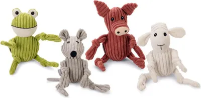 Image de Beeztees Jouet en peluche pour chien Froggi 30cm