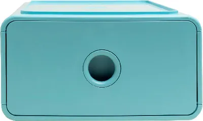 Produktbild von Exacompta 3x Ablagemodul Tiny Box, 1 Schublade, Skandi - Frostblau - 315433D
