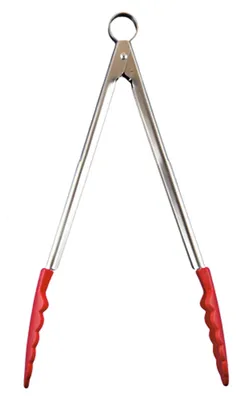 Zdjęcie produktu dla Szczypce do gotowania i serwowania, czerwone, długość: 30,5 cm