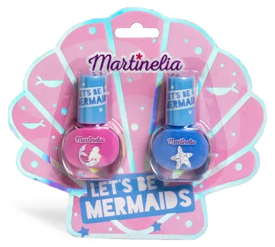 Image de Martinelia | Vernis à Ongles Pour Enfants - Bleu - 2x4 ml - Sirène - Cadeau Fille