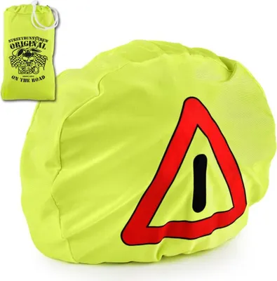 Produktbild von Motorrad Warndreieck, Helmbeutel als Warndreieck
