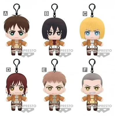 Produktbild von Banpresto Attack On Titan Tomonui Series 1 Teddybär Mehrfarbig  Mehrfarbig One Size