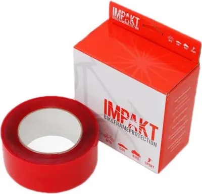 Imagen del producto de Película protectora para juntas Msc Impakt, en rollo, color rojo, 5000 x 50 x 1.2 mm