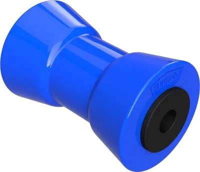 Image de Rouleau de quille en polyuréthanePolyuréthaneSUPROD, 128 mm, bleu