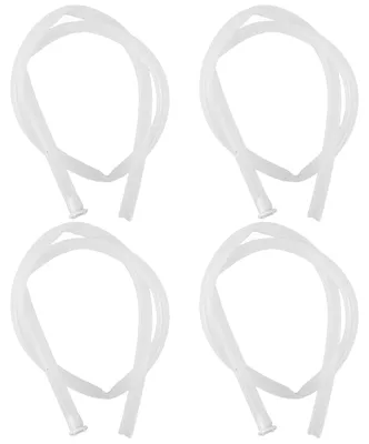 Silikonschlauch für Wasserdispenser, 4 Stück, transparent, 53 cm