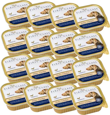 Obrázek produktu pro Akinu FIRST CLASS Drůbeží paštika pro psy 16 x 150 g