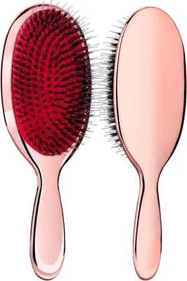 Image de Brosse anti-électricité statique pour les cheveux, brosse de massage plate, brosse démêlante professionnelle, peigne en nylon pour femmes