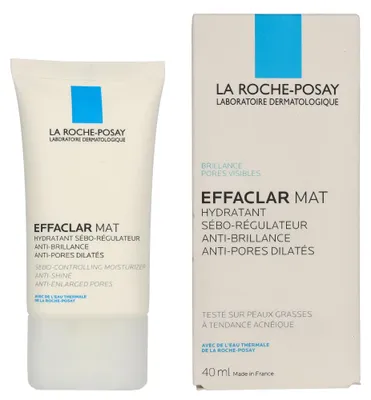 Produktbild von La Roche-Posay 3337872413025, Unisex, Mischhaut, ölige Haut, Tag & Nacht, Glyzerin, Anti-Glanz, Mattierend, Feuchtigkeitsspendend, Röhre