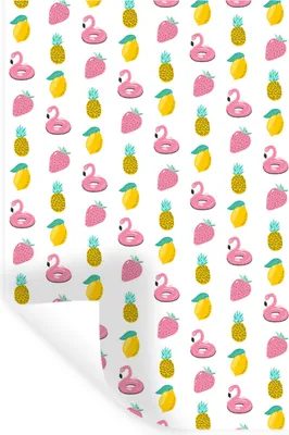 Obrázok produktu pre MuchoWow® Nálepka na stenu - Farby - Leto - Vzor - 40x60cm - Samolepiaca a polohovateľná