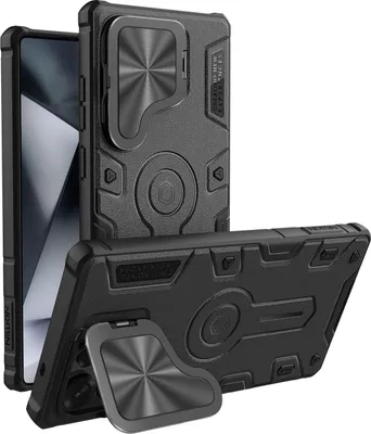 Obrázek produktu pro Pro Samsung Galaxy S25 Ultra Black Rhino Camera Shield MagSafe PC Case Black