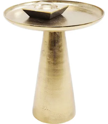 Produktbild von Kare Design Beistelltisch Plateau UNO, Gold, 45cm Durchmesser