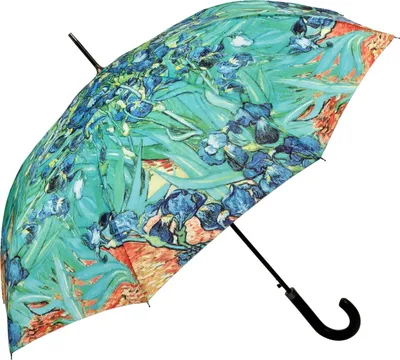 Productafbeelding van Automatische paraplu met een kunstmotief: Van Gogh, Iris
