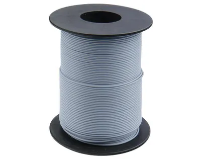 Immagine prodotto di Filo di rame intrecciato 0,25 mm² / 25 m su bobina grigio