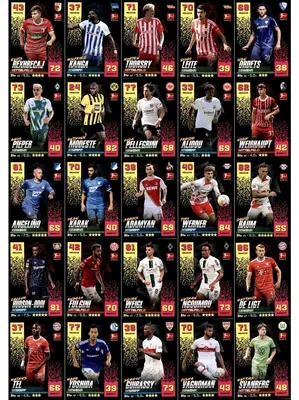 Produktbild von Topps - Match Attax 2022/23 - alle 25 Transfer Karten