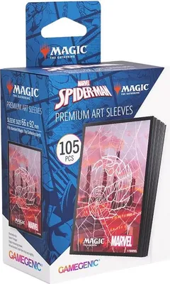 Produktbild von Magic: The Gathering Marvel's Spider-Man Premium Art Sleeves Spider-Man Mountain