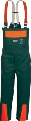 Produktbild von Schnittschutzlatzhose KONIFERE Gre 56 grn/orange