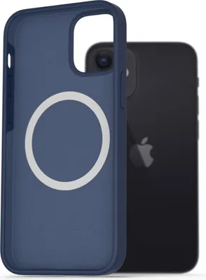 Zdjęcie produktu dla AlzaGuard Silicone Case kompatybilny z Magsafe dla iPhone 12 Mini niebieski