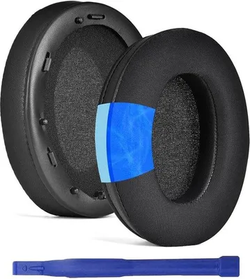 Productafbeelding van Oorkussens compatibel met Sony WH-1000XM3 hoofdtelefoon, koelgel (zwart)