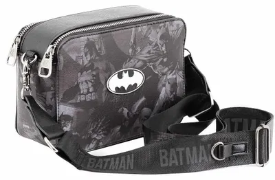 Produktbild von Karactermania Batman Comics Umhängetasche Schwarz Kinder Schwarz One Size