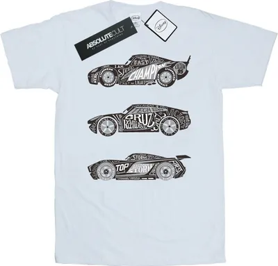 Produktbild von Disney - "Cars" T-Shirt für Herren BI17591 (S) (Weiß)