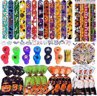 Obrázok produktu pre Sada na párty na Halloween, 136-dielna, s rozsiahlymi dekoráciami, ideálna na strašidelné oslavy