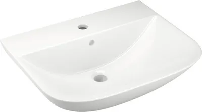 Produktbild von form&style Waschtisch SUMATRA 55 x 45 cm weiß glänzend