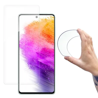 Produktbild von Wozinsky Nano Flexi Hybrid Flexible Glasfolie Gehärtetes Glas Samsung Galaxy A73