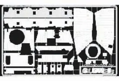 Produktbild von Eduard Accessories Sturmpanzer IV Brummbär SdKfz. 166 Zimmerit Fotoätzsatz 3935420