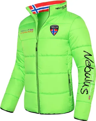 Produktbild von Nebulus Winterjacke EXODUS Herren, warme Outdoorjacke, praktische & vielseitige Übergangs- & Winterjacke, P4165 - Herren, grün-schwarz, L