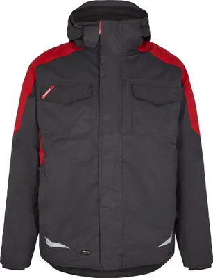 Produktbild von F. Engel Galaxy Winterjacke, Anthrazit Grau/Tomato Red, Gr. M