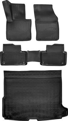 Image de 3D Tapis en caoutchouc pour Volvo V60 depuis 2018 et bac de coffre NORM